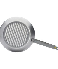 De Buyer Mineral B Round Grill Pan 26cm (HZ607)