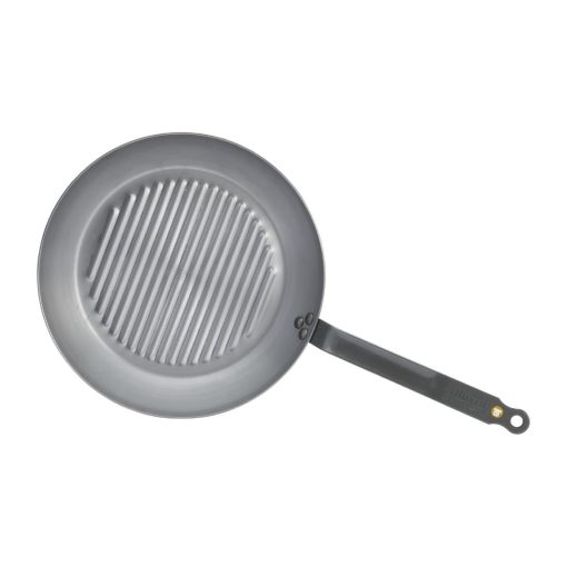 De Buyer Mineral B Round Grill Pan 32cm (HZ608)