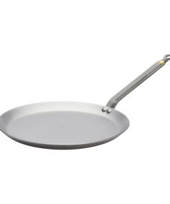 De Buyer Mineral B Steel Round Pancake Pan 26cm (HZ609)