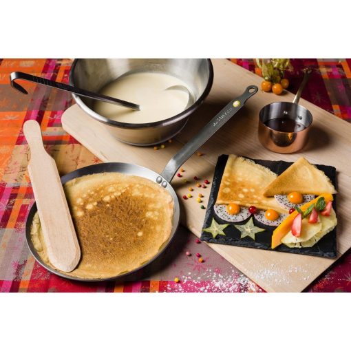 De Buyer Mineral B Steel Round Pancake Pan 26cm (HZ609)