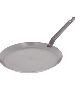 De Buyer Mineral B Steel Round Pancake Pan 26cm (HZ609)