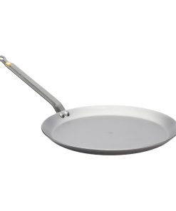De Buyer Mineral B Steel Round Pancake Pan 26cm (HZ609)