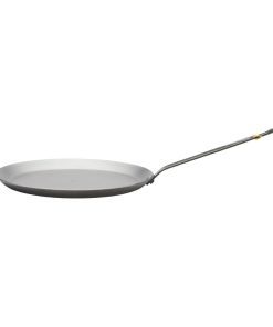 De Buyer Mineral B Steel Round Pancake Pan 26cm (HZ609)
