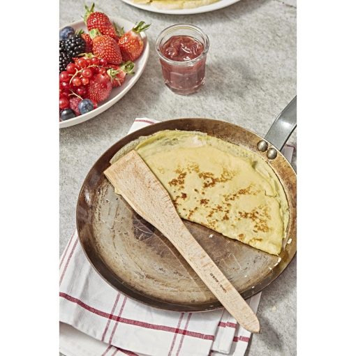 De Buyer Mineral B Steel Round Pancake Pan 30cm (HZ610)