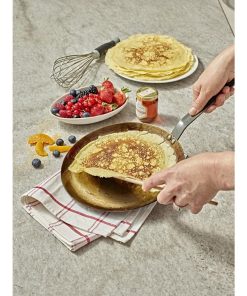 De Buyer Mineral B Steel Round Pancake Pan 30cm (HZ610)
