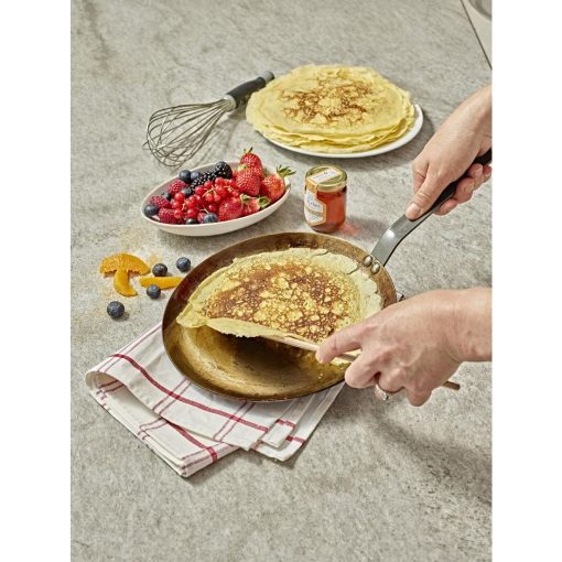 De Buyer Mineral B Steel Round Pancake Pan 30cm (HZ610)