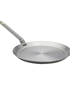 De Buyer Mineral B Steel Round Pancake Pan 30cm (HZ610)