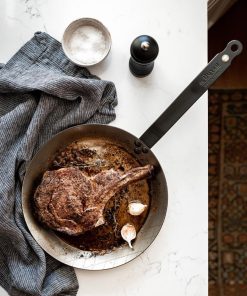 De Buyer Mineral B Steel Steak Frypan 24cm (HZ611)