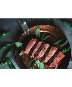 De Buyer Mineral B Steel Steak Frypan 24cm (HZ611)