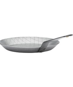 De Buyer Mineral B Steel Steak Frypan 28cm (HZ612)