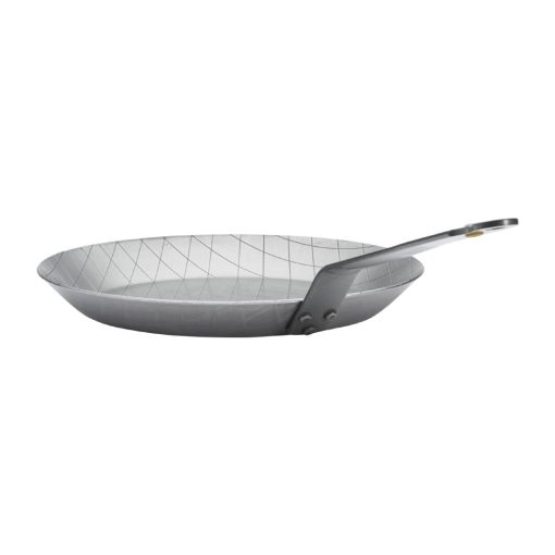 De Buyer Mineral B Steel Steak Frypan 28cm (HZ612)