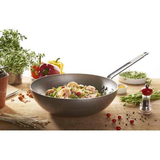 De Buyer Mineral B Rounded Wok 28cm (HZ613)