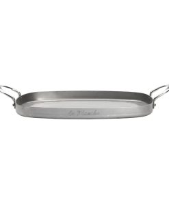 De Buyer Iron Grill with Handles 38x26cm (HZ616)