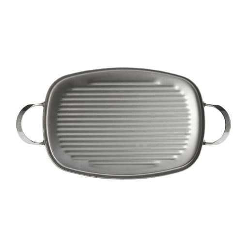 De Buyer Iron Grill with Handles 38x26cm (HZ616)
