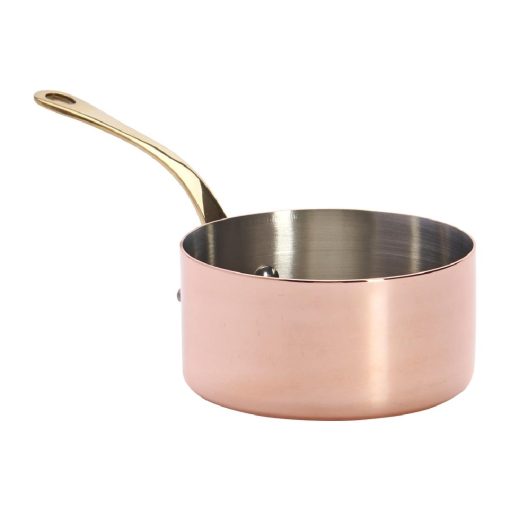 De Buyer Inocuivre Mini Saucepan with Brass Handle 9cm (HZ617)