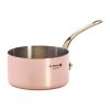 De Buyer Inocuivre Mini Saucepan with Brass Handle 10cm (HZ618)