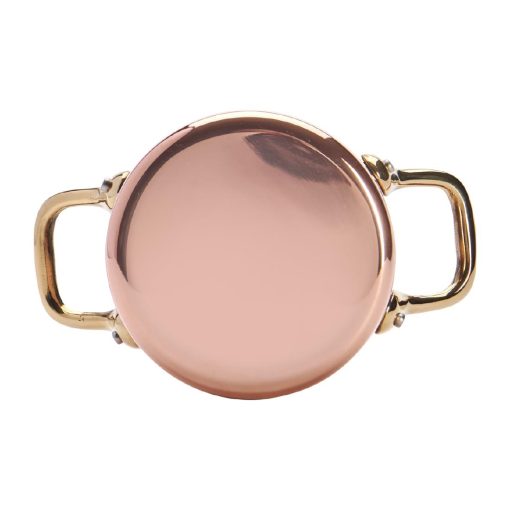 De Buyer Inocuivre Mini Saucepan with Brass Handles 10cm (HZ627)