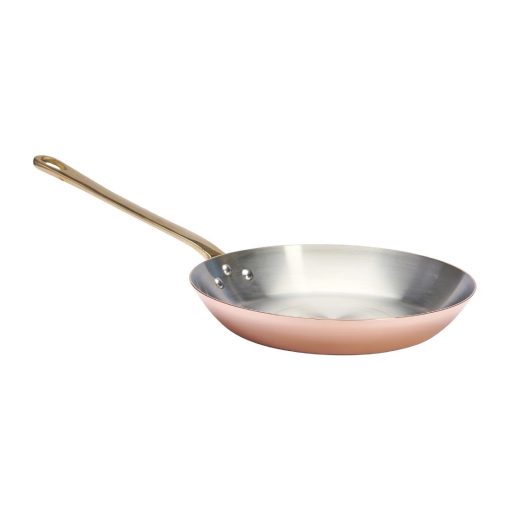 De Buyer Inocuivre Round Frypan with Handle Brass 24 cm (HZ639)