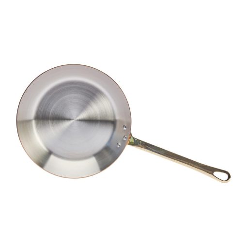 De Buyer Inocuivre Round Frypan with Handle Brass 24 cm (HZ639)