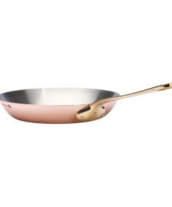 De Buyer Inocuivre Round Frypan with Handle Brass 24 cm (HZ639)