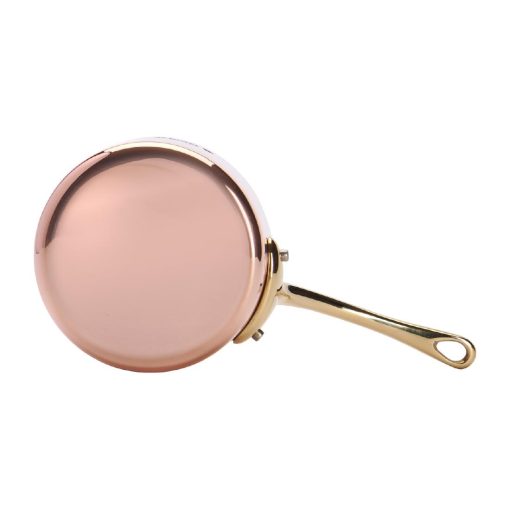 De Buyer Inocuivre Mini Sauce Pan with Lid Brass 9cm (HZ643)