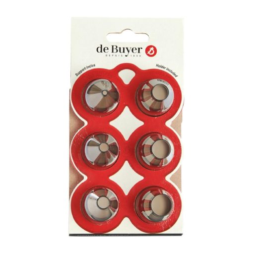 De Buyer Tritan Plain Nozzles 6 Pack (HZ658)