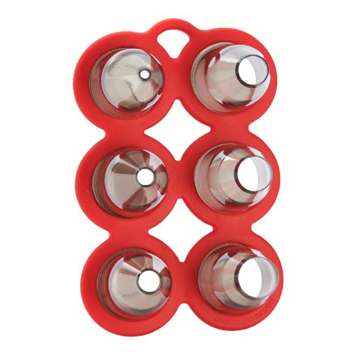 De Buyer Tritan Plain Nozzles 6 Pack (HZ658)