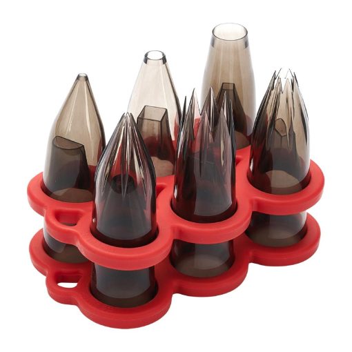 De Buyer Tritan Star Nozzles 6 Pack (HZ659)