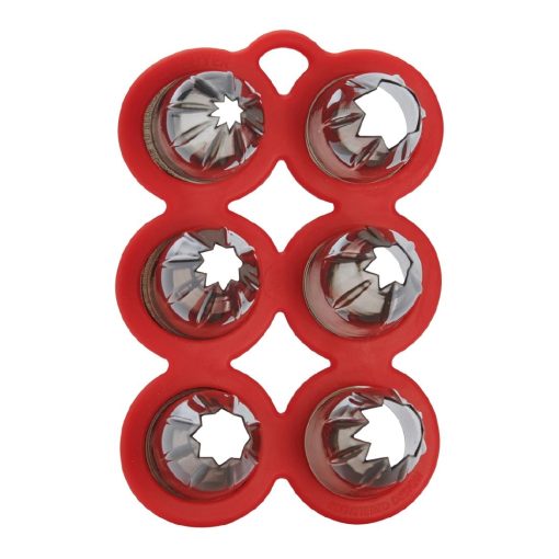De Buyer Tritan Star Nozzles 6 Pack (HZ659)