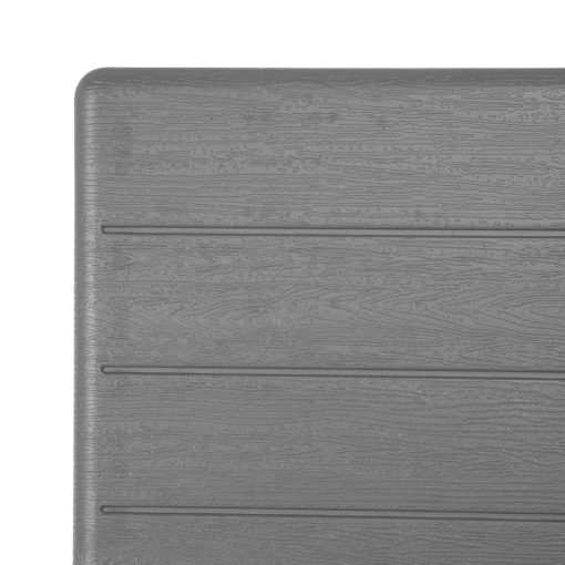 Bolero Square Folding HDPE Table Wood Effect 620mm (HZ890)