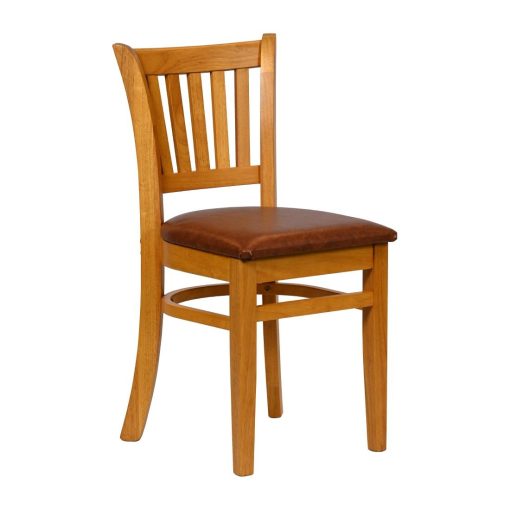 Turin Dining Tables with 4 Manhattan Chairs in Soft Oak with Bison Tan (JA209)