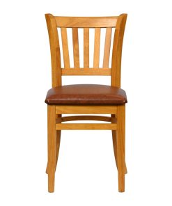 Turin Dining Tables with 4 Manhattan Chairs in Soft Oak with Bison Tan (JA209)