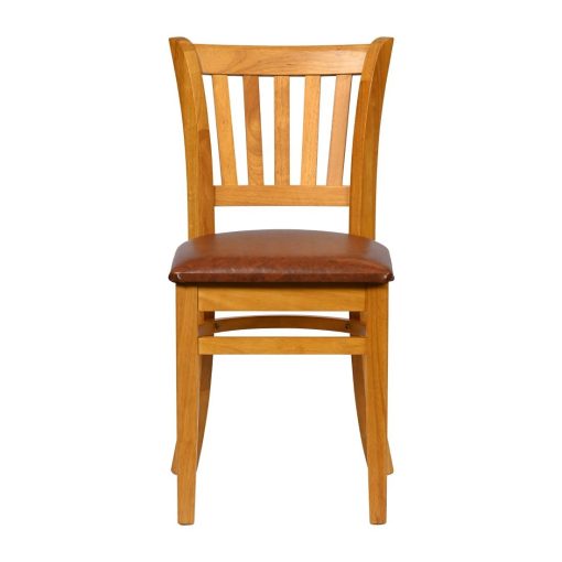 Turin Dining Tables with 4 Manhattan Chairs in Soft Oak with Bison Tan (JA209)