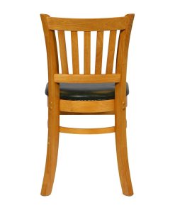 Turin Dining Table with 4 Manhattan Chairs in Soft Oak with Bison Cedar (JA210)