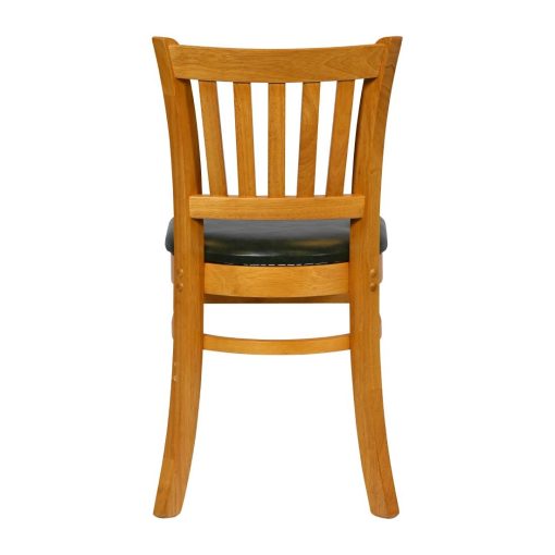 Turin Dining Table with 4 Manhattan Chairs in Soft Oak with Bison Cedar (JA210)