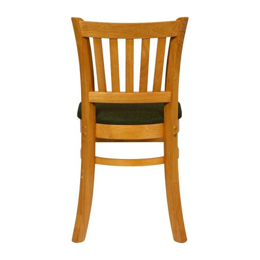 Turin Dining Table with 4 Manhattan Chairs in Soft Oak with Shetland Forest (JA212)