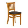 Turin Dining Table with 4 Manhattan Chairs in Soft Oak with Shetland Smoke (JA213)