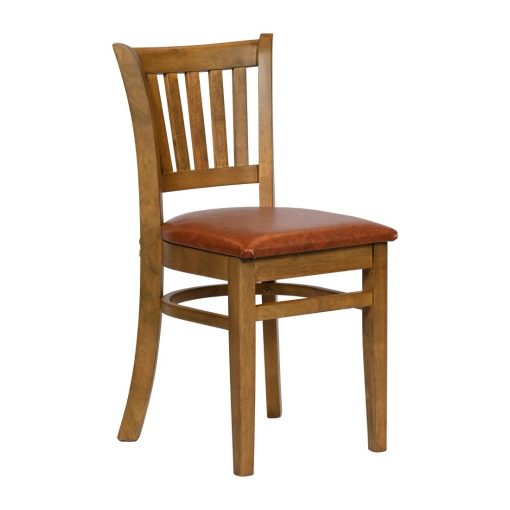 Turin Dining Table with 4 Manhattan Dining Chairs Weathered Oak with Bison Tan (JA217)