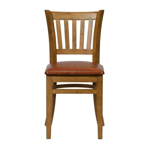 Turin Dining Table with 4 Manhattan Dining Chairs Weathered Oak with Bison Tan (JA217)