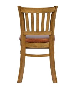 Turin Dining Table with 4 Manhattan Dining Chairs Weathered Oak with Bison Tan (JA217)