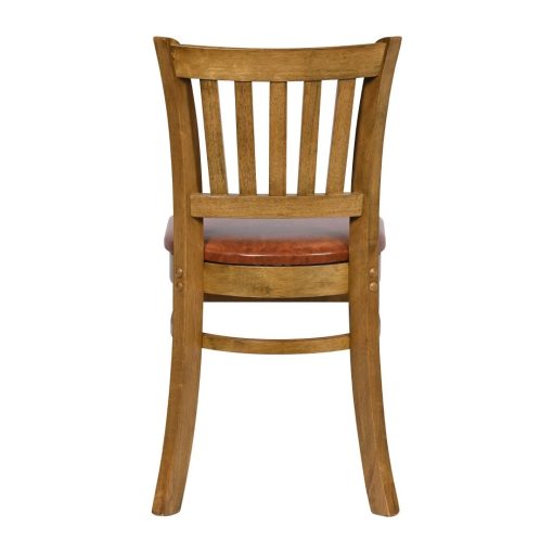 Turin Dining Table with 4 Manhattan Dining Chairs Weathered Oak with Bison Tan (JA217)