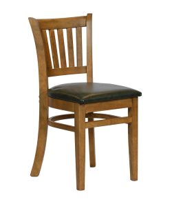 Turin Dining Table with 4 Manhattan Dining Chairs Weathered Oak with Bison Cedar (JA218)