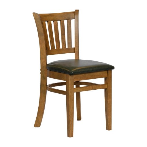Turin Dining Table with 4 Manhattan Dining Chairs Weathered Oak with Bison Cedar (JA218)