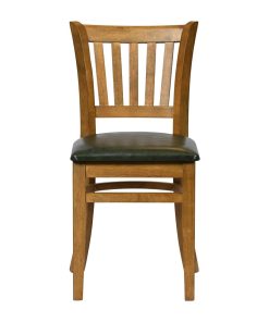 Turin Dining Table with 4 Manhattan Dining Chairs Weathered Oak with Bison Cedar (JA218)
