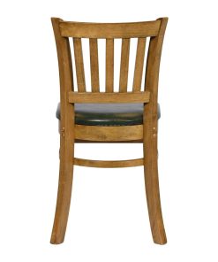 Turin Dining Table with 4 Manhattan Dining Chairs Weathered Oak with Bison Cedar (JA218)