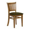 Turin Dining Table with 4 Manhattan Chairs in Weathered Oak with Shetland Forest (JA220)