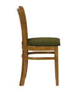 Turin Dining Table with 4 Manhattan Chairs in Weathered Oak with Shetland Forest (JA220)