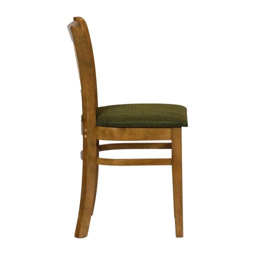 Turin Dining Table with 4 Manhattan Chairs in Weathered Oak with Shetland Forest (JA220)