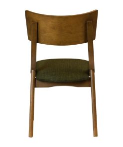 Chelsea Dining Chairs in Weathered Oak with Shetland Forest Seats 6 Pack (JA252)