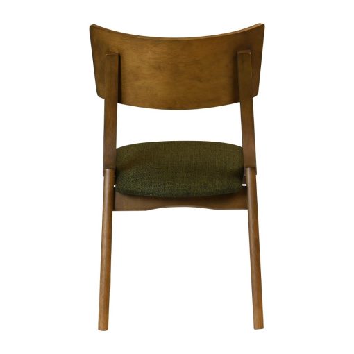 Chelsea Dining Chairs in Weathered Oak with Shetland Forest Seats 6 Pack (JA252)